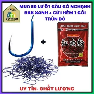 [50 cái ] Lưỡi câu cá bkk siêu rẻ , lưỡi bkk xanh câu cá, lưỡi có nghạnh giá bán /50 cái