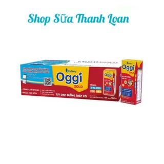 [HSD T11-2024] [Có Thẻ Cào] Thùng 48 Hộp Sữa Pha Sẵn Oggi Gold 180ml Suy Dinh Dưỡng.