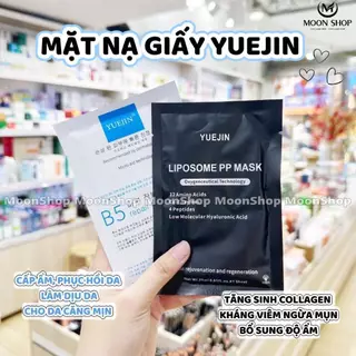 MẶT NẠ GIẤY YUEJIN ĐEN & TRẮNG