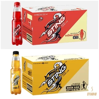 Tăng lực Sting đỏ, Sting vàng 330ml, sting chai và sting lon