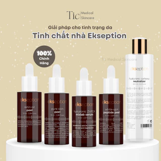 Ekseption White-up Peptide Peel - Pure Skin Peel - Retin-oil Peel - Trung Hòa Sau Peel 70m/lọ - Tic Medical Skincare