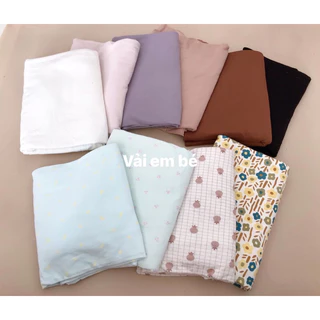 Vải thun cotton petit co giãn 4chiều