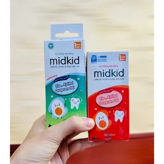 Xịt Chống Sâu Răng MIDKID Chai 30mlCho Bé Từ 1 Tuổi, An Toàn Nuốt Được