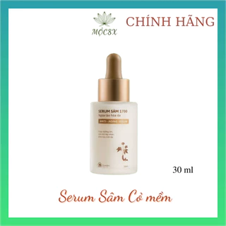 Serum Dưỡng ẩm da mặt Sâm 1700 Ngừa Lão Hoá da Giúp Mờ Nếp Nhăn Và Đốm Nâu Cỏ Mềm 30ml