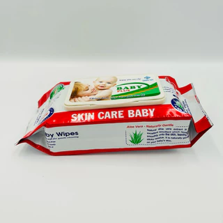 Combo 50 Gói Khăn Ướt Baby Plus An Toàn Cho Da 80Gr