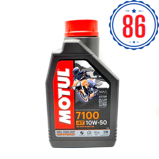 Nhớt xe máy tổng hợp Motul 7100 10W50