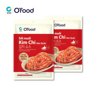 Combo 2 sốt muối kim chi O'food 180g/gói