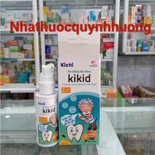 Xịt chống sâu răng KIKID giúp bảo vệ răng của bé