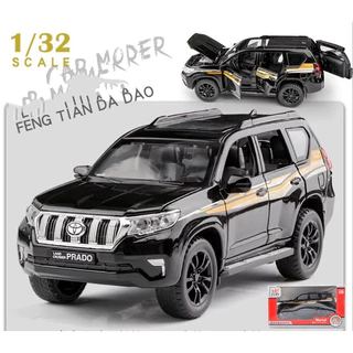 Mô hình xe ô tô TOYOTA PRADO hợp kim cao cấp tỉ lệ 1/32