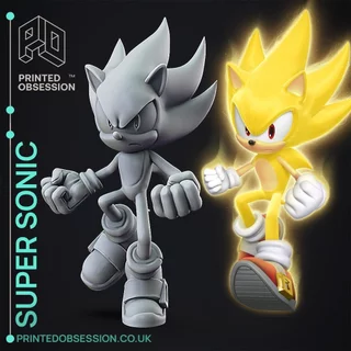 [In 3D Resin] Mô Hình Super Sonic