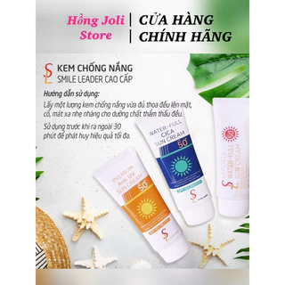 [MẪU MỚI] Kem chống nắng vật lý lai hoá học Smile Leader Spf 50+ Hàn Quốc