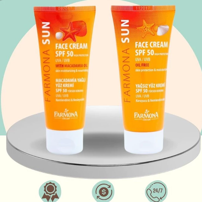 Kem chống nắng cho da mụn Farmona Sun Face Cream SPF 50 Oil Free