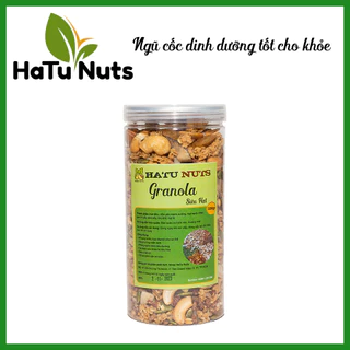 Granola ngũ cốc ăn kiêng giảm cân của HATU NUTS,500gr