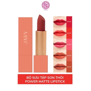 Bộ sưu tập Son Thỏi Lì Cao cấp Jary Power Matte Lipstick