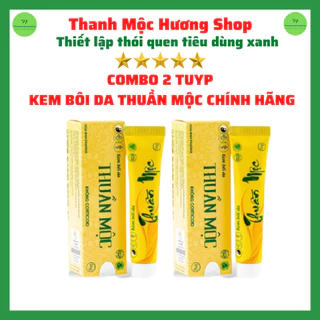 Combo Thuần Mộc bôi da kem bôi da thuần mộc chính hãng 16g