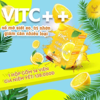 Xổ Mỡ VIT C + Xổ Mỡ Đêm Tem Tổng Đài Hộp 14 Viên