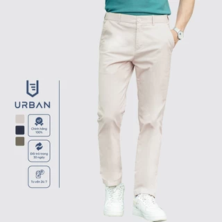 Quần Dài Kaki Nam Urban Vải Cotton Form Slimfit Cực Chuẩn NO.1916