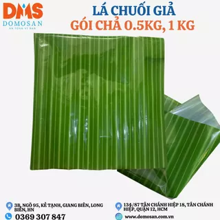 5KG LÁ CHUỐI GIẢ GÓI CHẢ LỤA, NEM CHUA,...