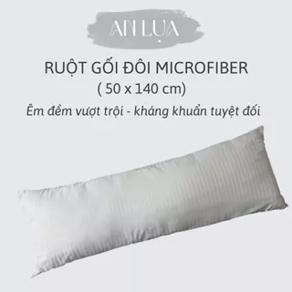 Ruột gối nằm đôi An Lụa 50x140 cm bông lông vũ nhân tạo microfiber