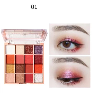 Bảng Phấn Mắt K'APEINE, Nhũ Mắt Kim Tuyến Lấp Lánh Nội Địa Trung 25 Ô Makeup Tông Cam Hồng Đào C5 - Saikou Beauty Techno