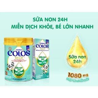 SỮA BỘT VINAMILK COLOS GOLD 1/2/3  800G TĂNG CƯỜNG MIỄN DỊCH, GIÚP TRẺ TĂNG CÂN KHỎE MẠNH