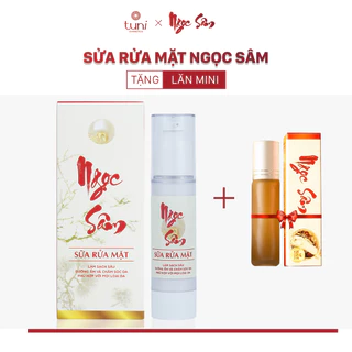 Sữa rửa mặt ngọc sâm ngừa mụn trắng da sạch dầu phù hợp với da mụn da nhạy cảm và da hổn hộp 100g