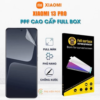 Dán màn hình Xiaomi 13 Pro full màn hình dẻo trong suốt PPF chính hãng Moxiao Xing - Dán Màn hình Xiaomi Mi 13 Pro