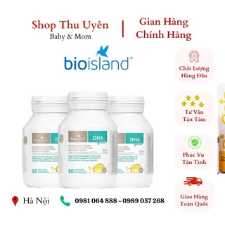 TPBS Viên Uống DHA For Kids Của  Bio island Lọ 60 Viên