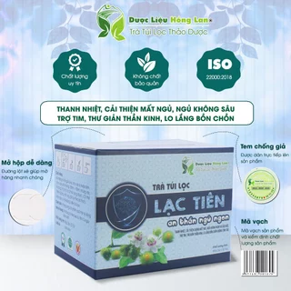 Trà An Thần Lạc Tiên túi lọc hộp 60g (20gói x 3g) -Thanh nhiệt, giúp ngủ ngon và sâu giấc, trợ tim, thư giãn thần kinh..