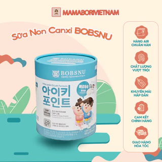 Canxi sữa non kẹo nhai Bobsnu Hàn Quốc cho bé từ 1 tuổi (hộp 150g)