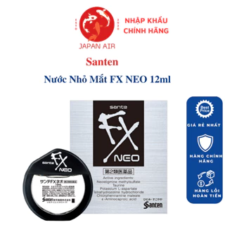 Nhỏ Mắt Fx Neo Bạc Fx Neo Nhật Bản Lọ 12ml