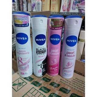 Xịt khử mùi và ngăn mùi Nivea Ngọc Trai 150ml