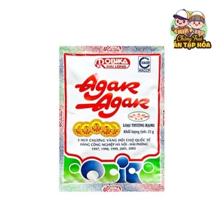 Bột rau câu giòn Agar Robika Hải Long 25G