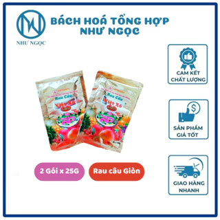 COMBO 2 GÓI- Bột Rau Câu Agar Việt Xô Gold Gói 25g - Date 3/2025 - Bách Hóa Tổng Hợp Như Ngọc