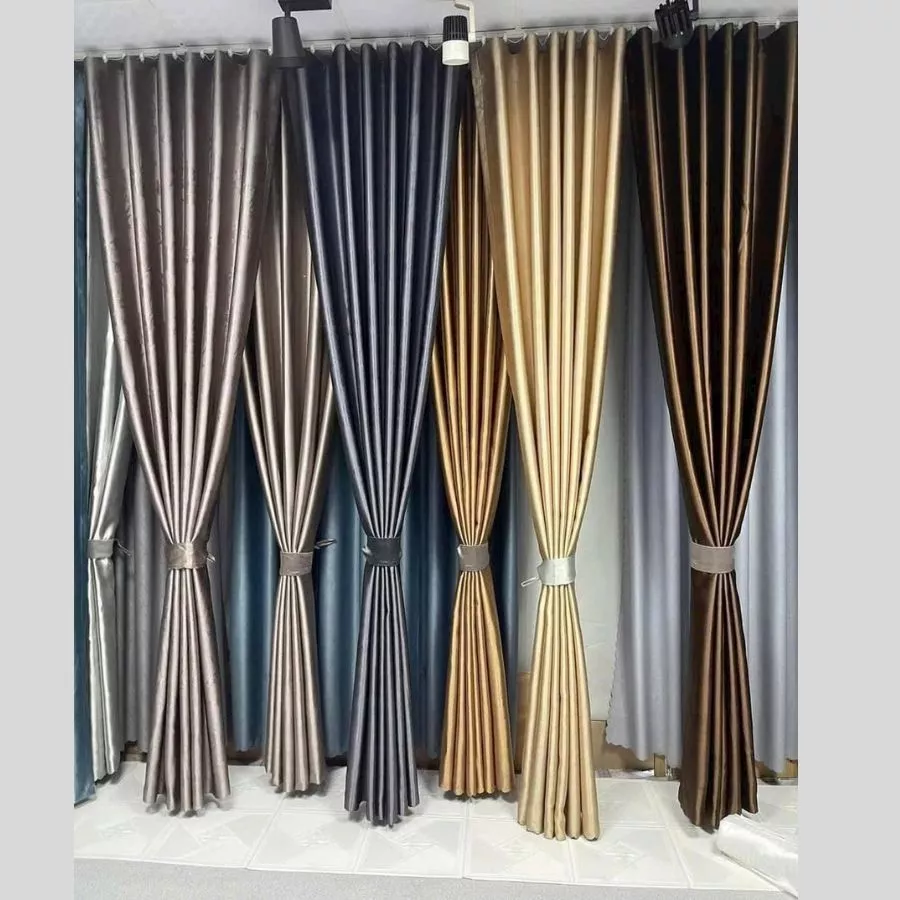 Rèm Cửa Chính Cao Cấp Chống Nắng Tốt, Rèm ngăn lạnh, Chất Liệu Vải Gấm Cao Cấp - MÀN CỬA NGỌC