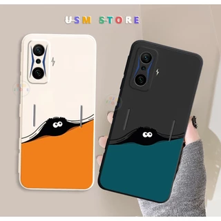 Ốp lưng Xiaomi Redmi K50G /K50 AMGF1 /K50 Gaming /POCO F4 GT-5G, chất TPU dẻo, viền vuông, hình Bùi Nhùi đáng yêu