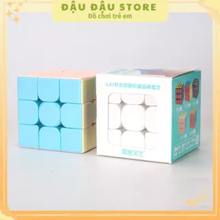 Bộ sưu tập Rubik MoYu 3x3, Rubik 4x4, Rubic tam giác Pyraminx - Rubic trí tuệ màu pastel Đậu Đậu Store