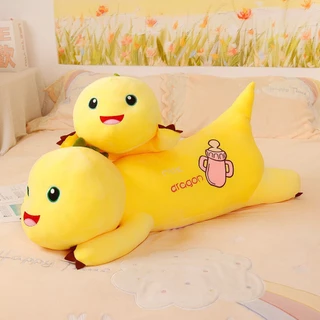 Gấu Bông Khủng Long Vàng Cute, Gối Ôm Khủng Long Dễ Thương - G128