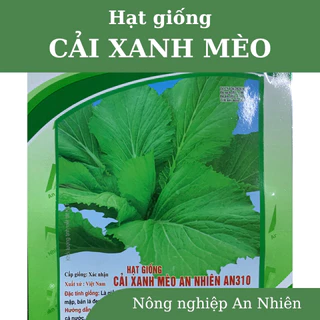 Hạt giống cải xanh mèo Đặc Sản Hà Giang, cải khổng lồ gói 50g, 100g cho năng suất cao, nhanh thu hoạch