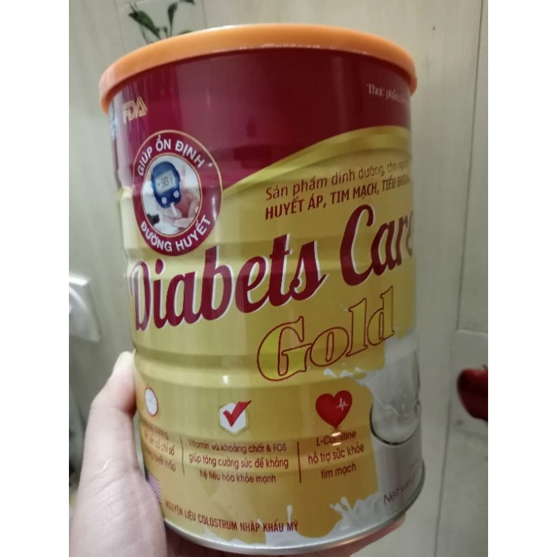 Sữa Tiểu đường DIABETS CARE GOLD 900g