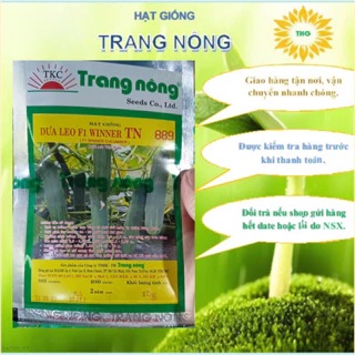 Hạt giống dưa leo F1 Trang Nông TN889 10gr (hơn 300h)