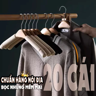 Móc treo áo khoác nam nữ LD cao cấp Mắc áo len, áo dạ, áo nỉ, treo áo vest, blazer, sweater Móc áo sơ mi, polo, áo thun