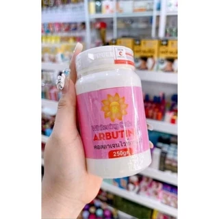 Kích trắng Body Arbutin 3c3 hồng Whitening Collagen Thái Lan ( 250g )
