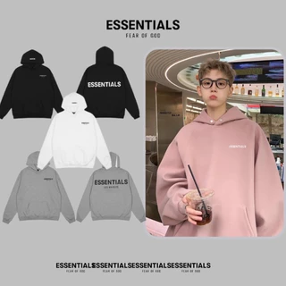 Áo Hoodie Essentials Form Rộng Chất Nỉ Bông Dày Dặn, Áo Hoodie Nam Nữ Cao Cấp,Tag mÁC đẦY đỦ