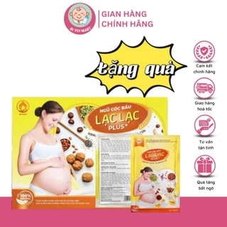 Ngũ Cốc Bầu Siêu Dinh Dưỡng Lạc Lạc (Hộp 600g/30 Gói) [Tặng Kèm hộp gạc đa năng 15 gói  hoặc gói ngũ cốc]