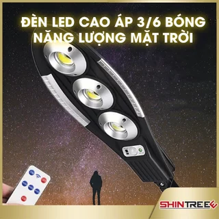 Đèn Cao Áp Năng Lượng Mặt Trời 3/6 Bóng Chống Nước Siêu Sáng, An Toàn, Tiết Kiệm Năng Lượng - Đèn Led Có Điều Khiển