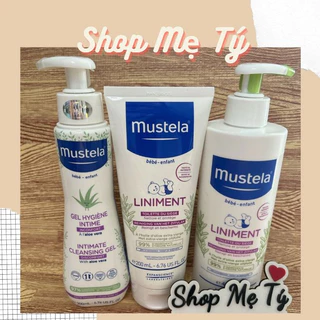 Kem thay tã bỉm vệ sinh chống hăm tã Mustela Liniment / Dung dịch vệ sinh vùng kín Intimate Mustela cho bé từ sơ sinh