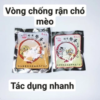 vòng chống ve rận giá lẻ rẻ như sỉ