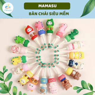 Bàn Chải Đánh Răng Mini Misan Lông Mềm Hình Dáng Dễ Thương Chăm Sóc Răng Miệng Cho Bé Trai Bé Gái Từ 1 Đến 10 Tuổi