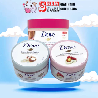 Tẩy Da Chết Toàn Thân DOVE Chăm Sóc Da Dưỡng Trắng Cấp Ẩm Exfoliating Body Polish